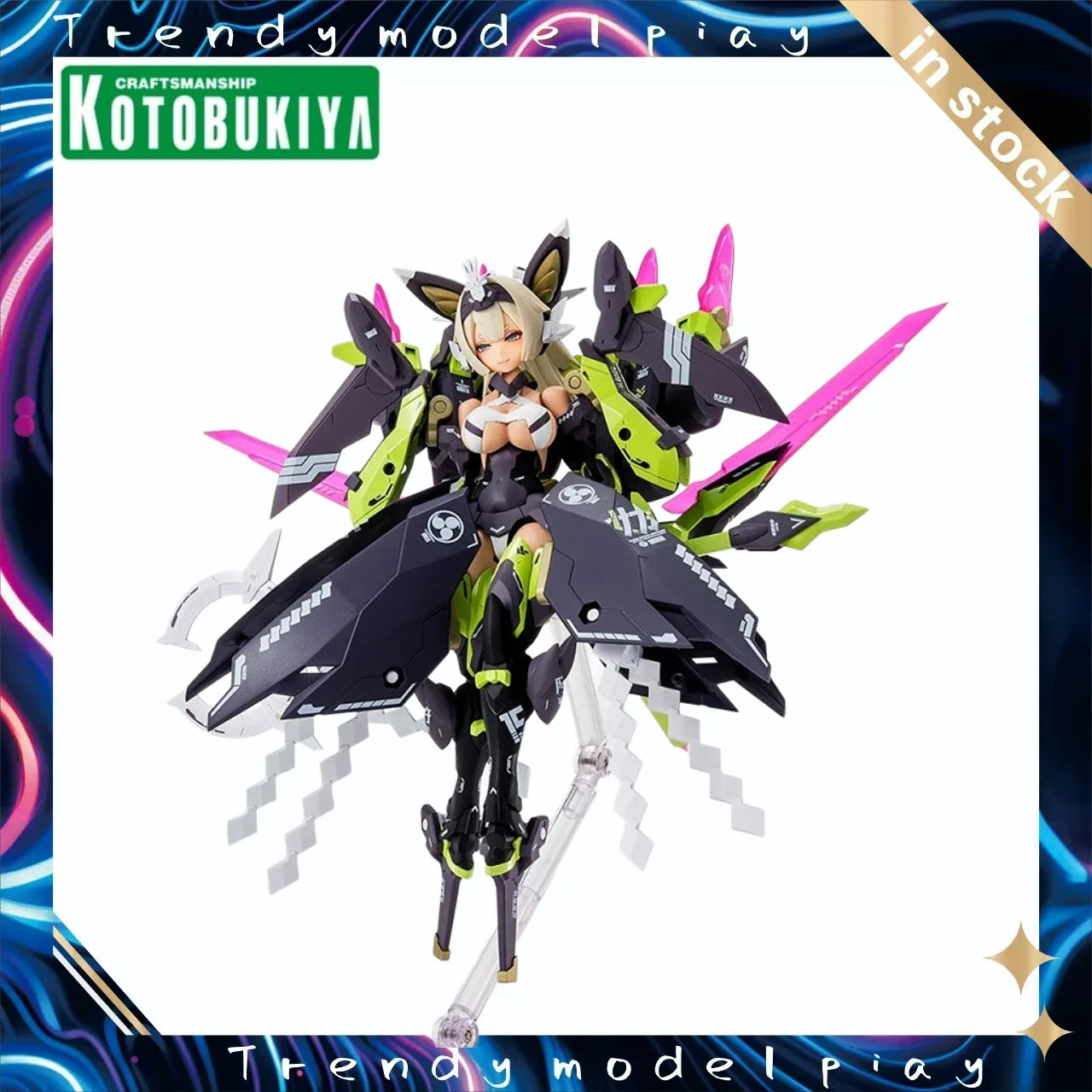 In Stock Original KOTOBUKIYA Megami Device Jura Tamamomae 1/1 Action Figures Models Toys Gifts Collection Ornaments