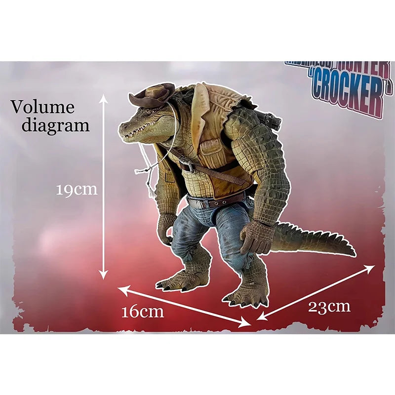 New In Stock Furay Planet Crocker Wilderness Hunter Mu-Fp001 Anime Figure Crocodile Hunter Action Figure Doll Toys Kids Gift