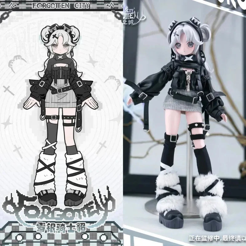 Forgotten City Series 1/8 Scale BJD Blind Box Mystery Box Caixa Caja Dolls Gift Desktop Ornament Anime Figure Toys