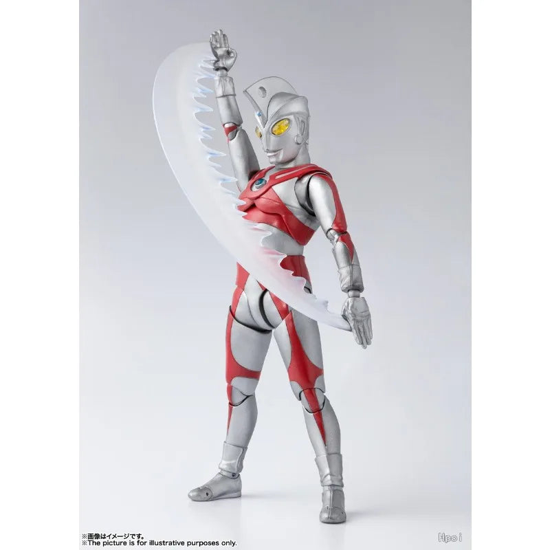 BANDAI Original S.H.Figuarts Action Figure Series Ultraman Ace Action Figure Model Toys Movable Model Ornaments Gifts Fo Boys