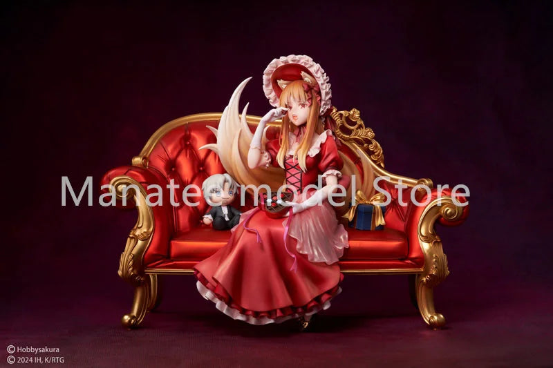Hobby sakura Original Spice and Wolf Holo Valentines Ver. 1/7 PVC Action Figure Anime Model Toys Collection Doll Gift