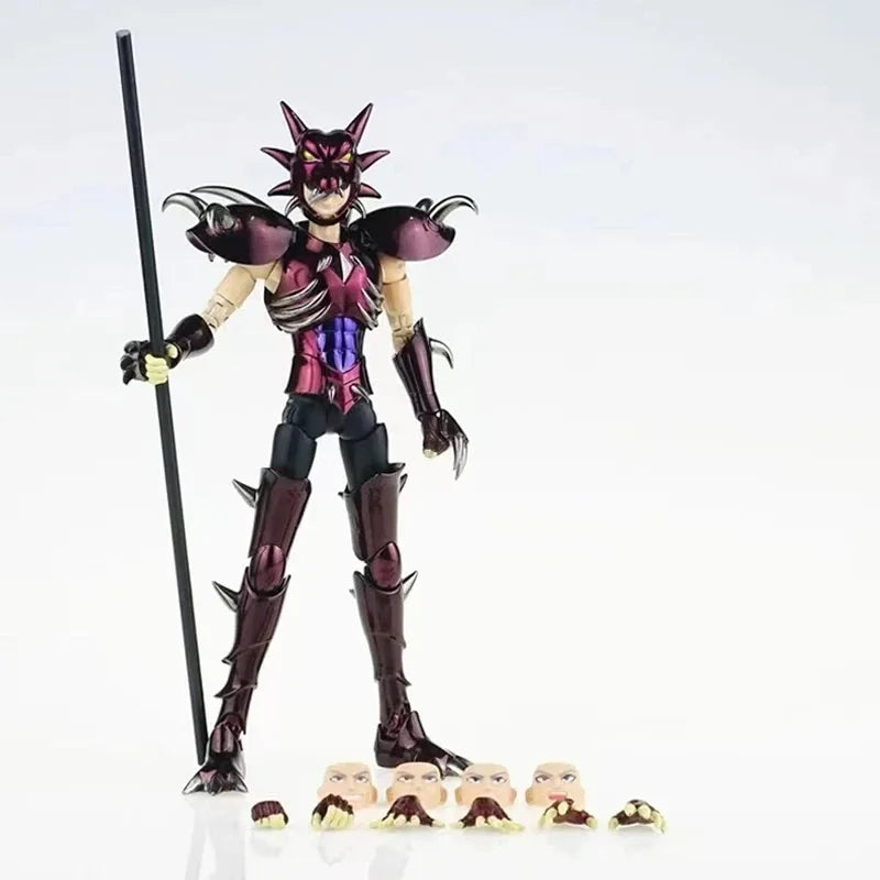 In Stock RH Saint Seiya Myth Cloth EXM Lycaon Phlegyas Hades Specters Knights of The Zodiac Anime Action Figure Toy Gift