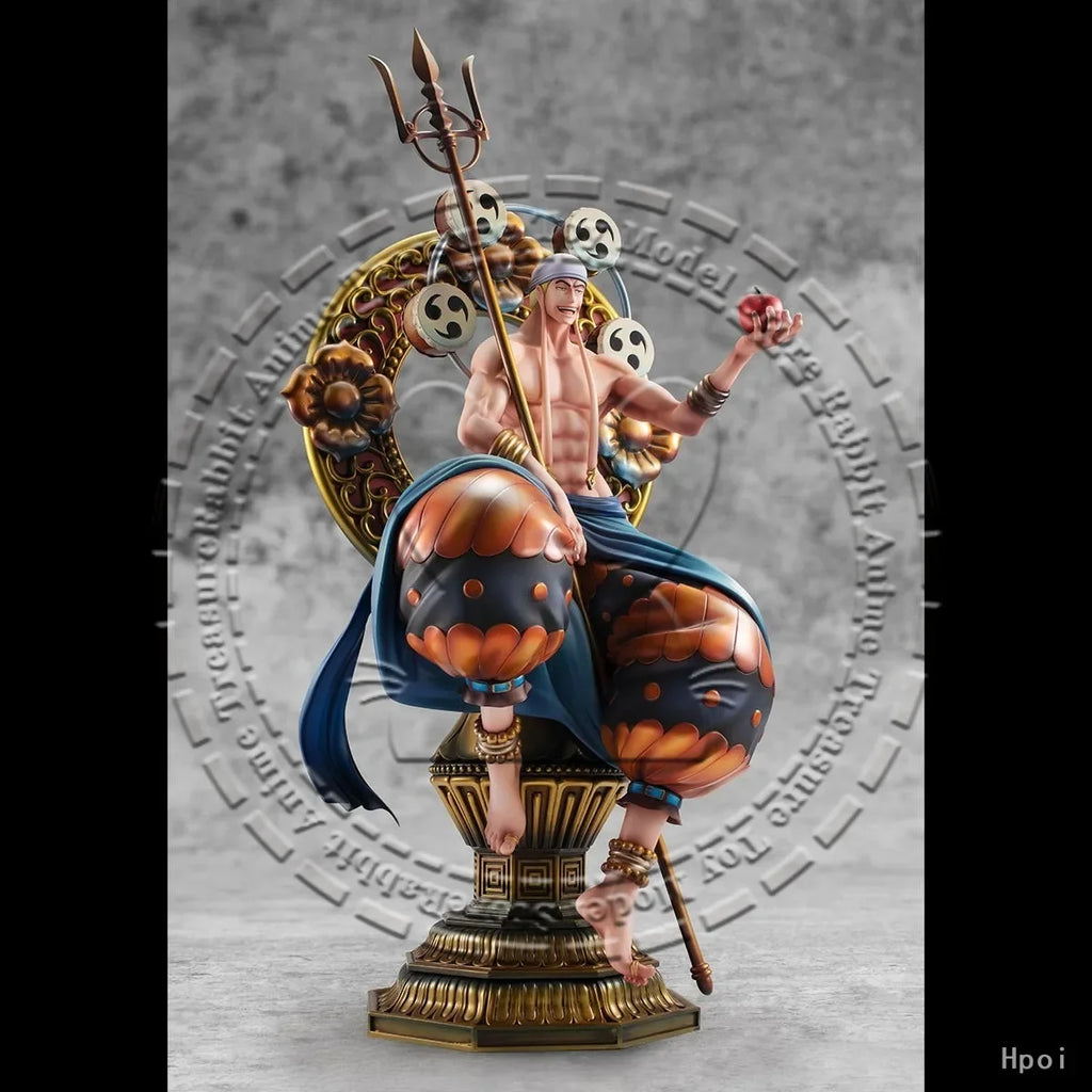 In Stock Original Genuine MegaHouse P.O.P “NEO-MAXIMUM” One Piece God Eneru Sky Island’s Only God PVC Statue Figure Display