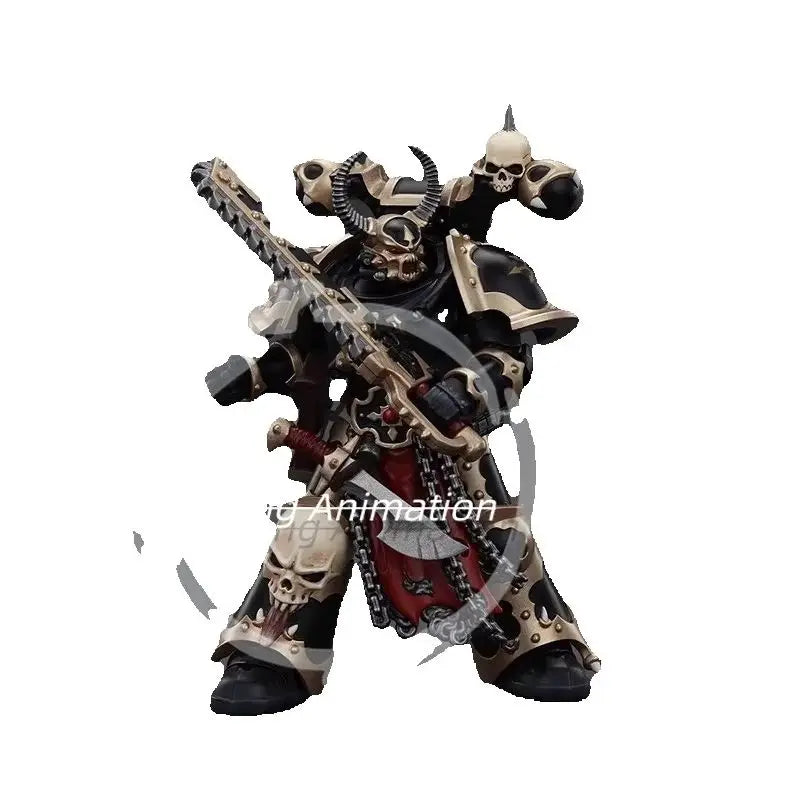 JOYTOY Dark Source Warhammer 40K Black Legion Warmaster Abaddon & Chosen Warriors 1:18 Figure Set Q1 2026