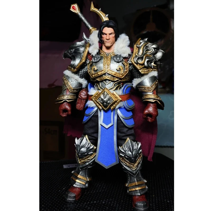 In Stock Third Party Custom Made 1/12 scale GDTOYS X BROTOYS World of Warcraft Varian Wrynn Action Figure Model Toys