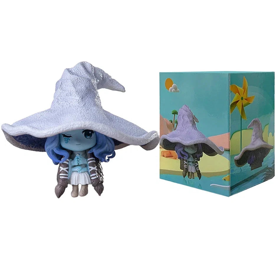2026 Elden Ring Gaming Q Version Mini Action Figures Set - Ranni Cat Melina Malenia the Half-Wolf Lani Magic Ornaments Dolls