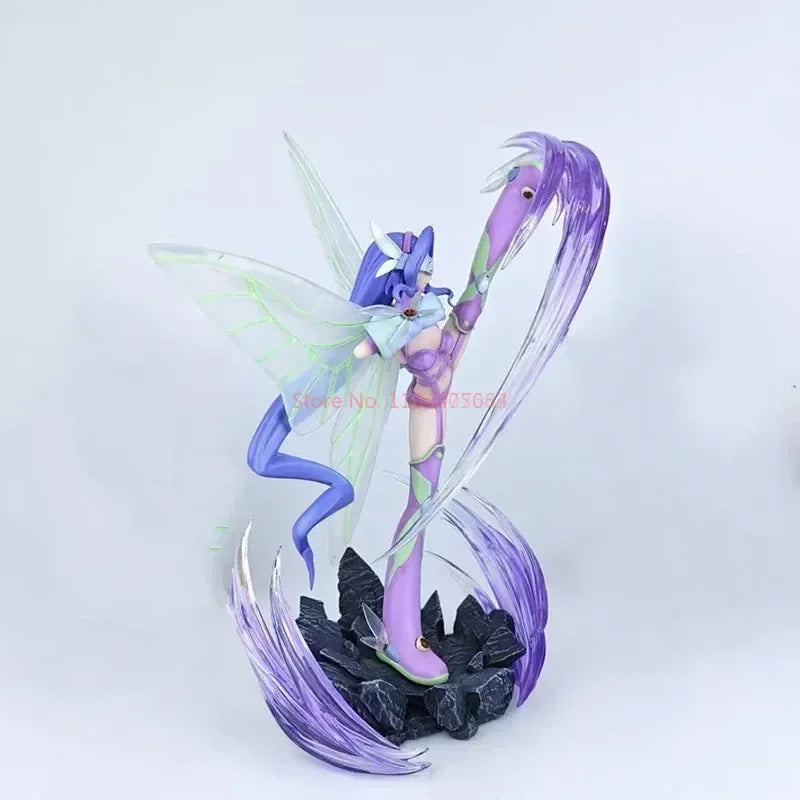 Fairimon Figures 30cm Digimon Figure Pvc Cute Girls Models Statue Dolls Figurine Collection Desk Decoration Toys Birthday Gifts