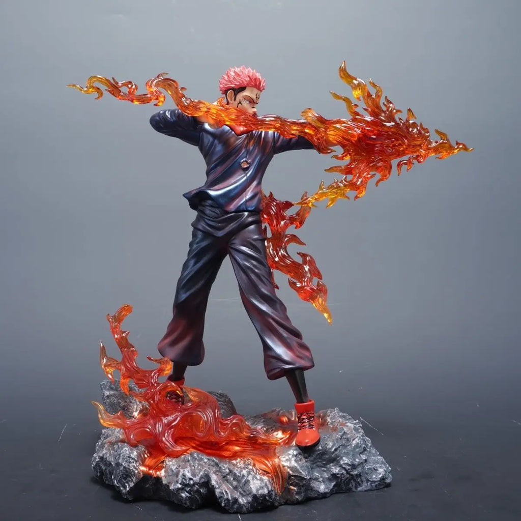 30cm 11.8 inch Anime Itadori Yuji Action Figures Pvc Statue Desktop Ornamen Collection Statue Model Decoration Room Desk Toys Ch