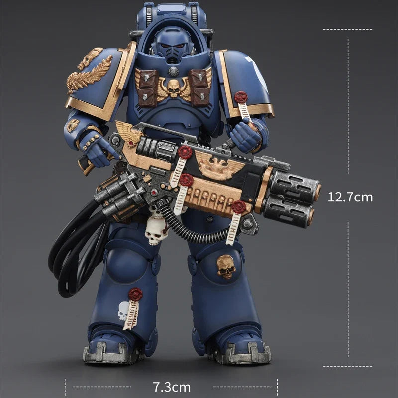 JOYTOY Warhammer 40K Ultramarines Heavy Relic Primus Armor 1/18 Action Figures Heavy Artificer Armor Game Model Collectible Toys