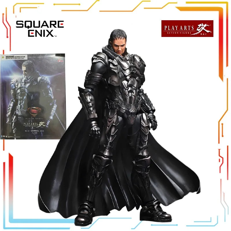 SQUARE ENIX Original PLAY ARTS Modified Finished Movable Doll Series Man of Steel Anime Action Figure Model Toys Gifts for Boys