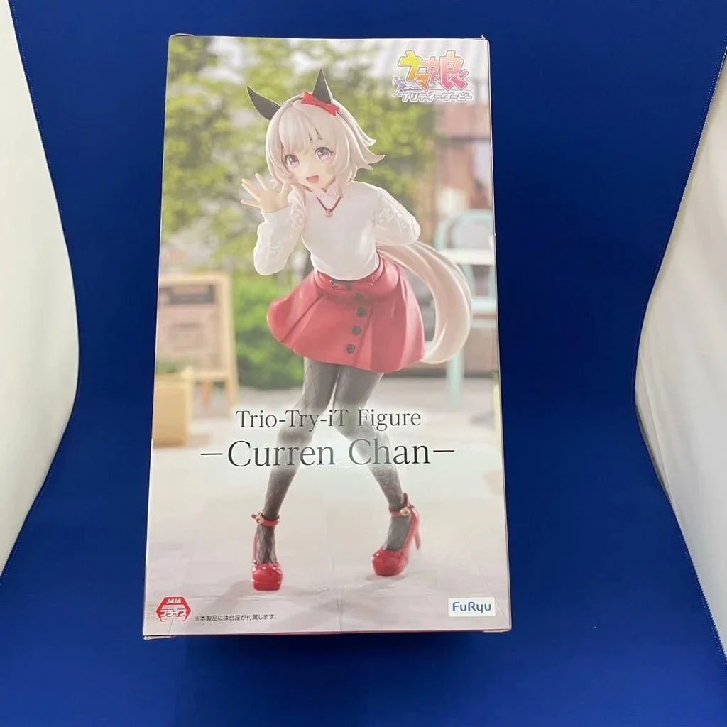 Original FuRyu PrettyDerby Trio-Try-iT Figure Curren Chan Animation Figure Collection Model Toy