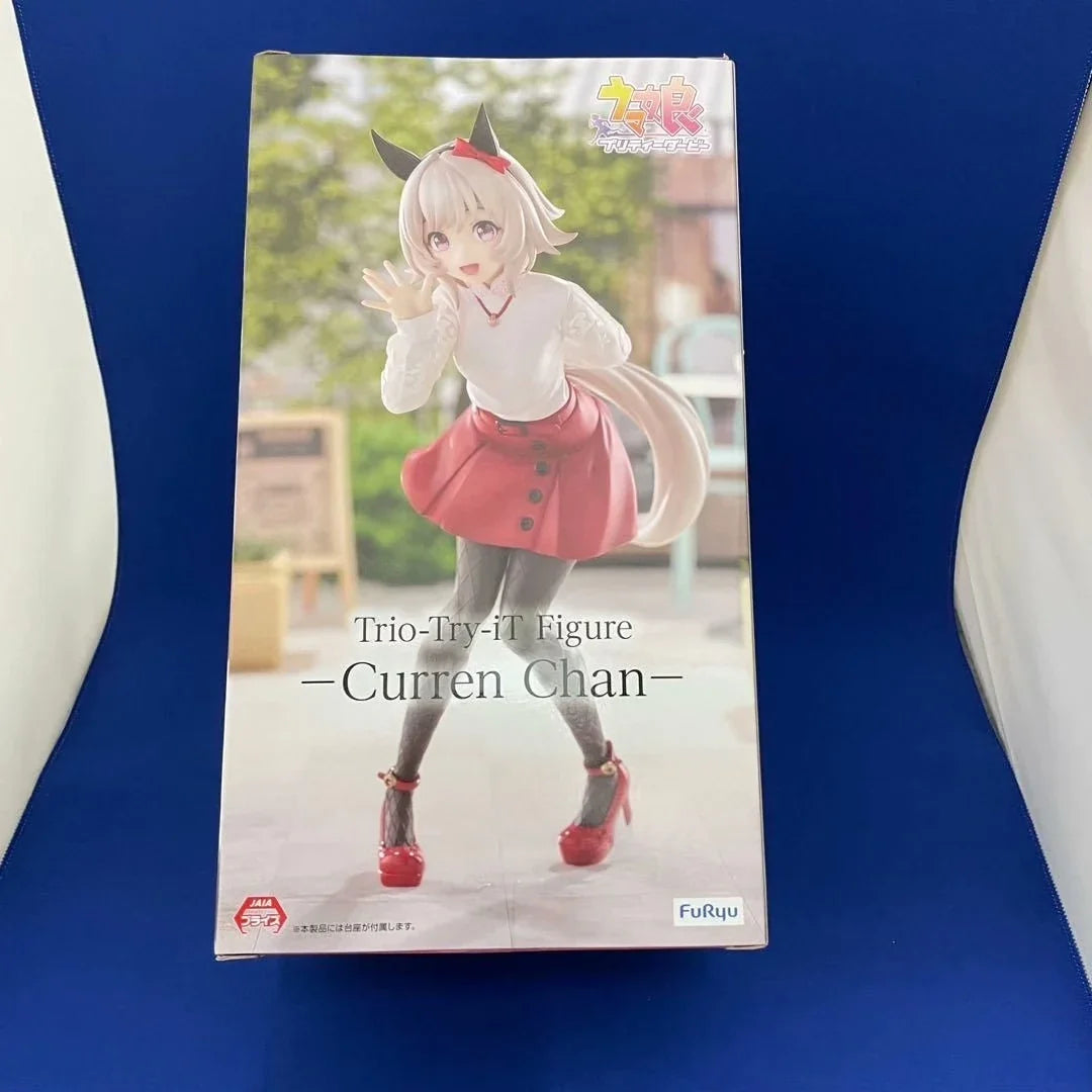 Original FuRyu PrettyDerby Trio-Try-iT Figure Curren Chan Animation Figure Collection Model Toy