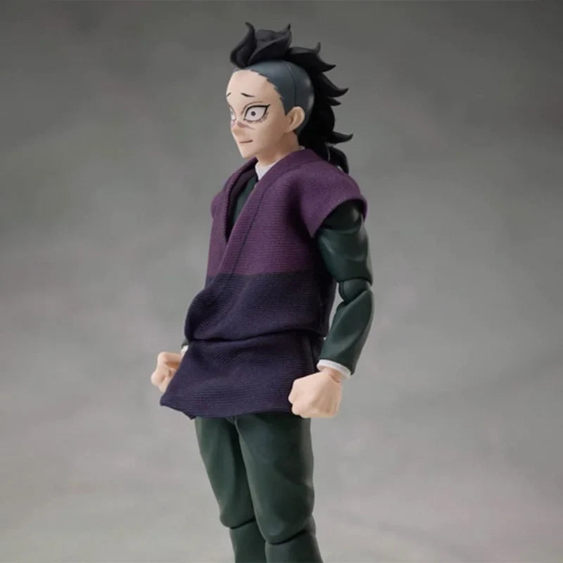 In Stock Original Aniplex+ Zero G Act Buzzmod Shinazugawa Sanemi Shinazugawa Genya 15cm Animated Action Set Model Toy