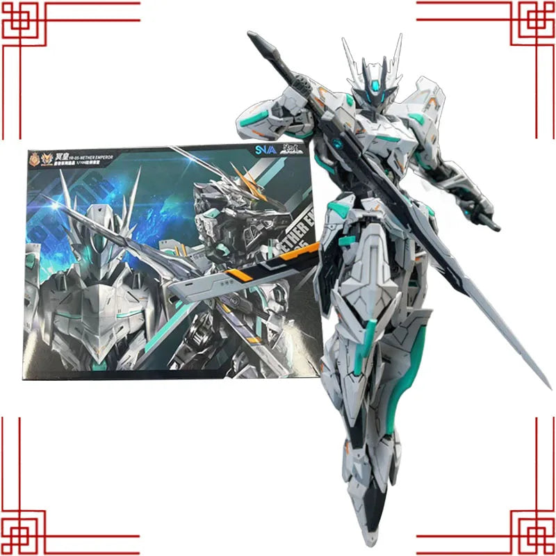 SNAA Original In Stock Model Kit 1/100 YR-05 Nether Emperor A.P Anime Action Figure Assembly Model Toys for Boys Christmas Gifts