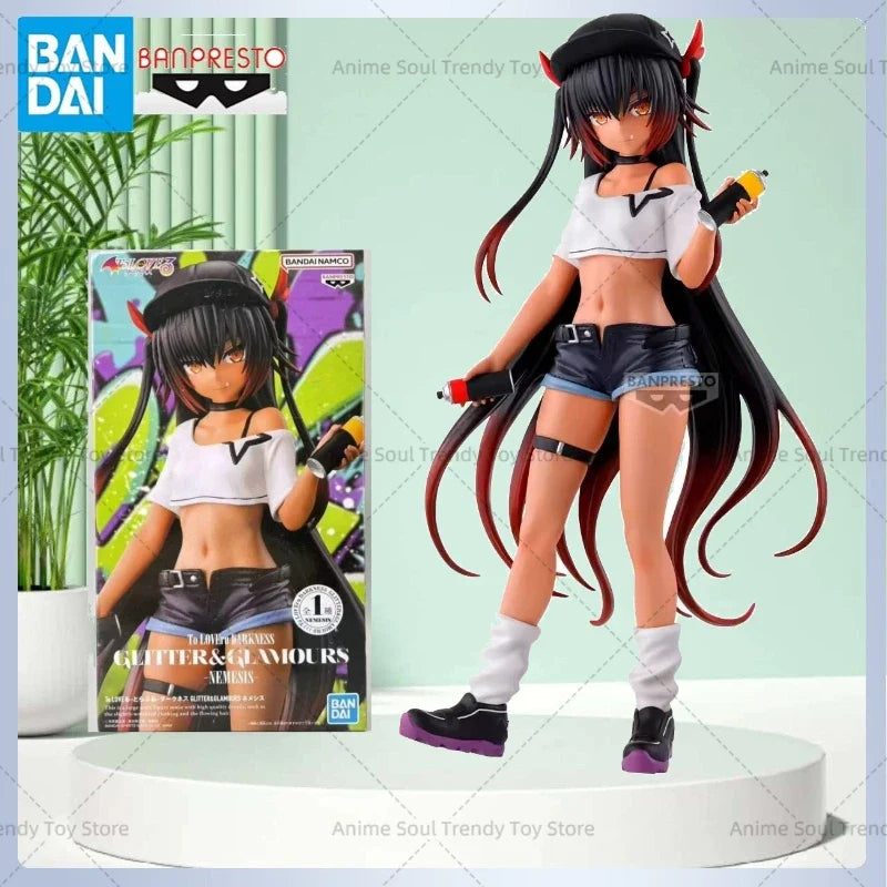 In Stock Genuine BANPRESTO GLITTER&GLAMOURS To Love-Ru Nemesis Figure Anime Model Toy AS