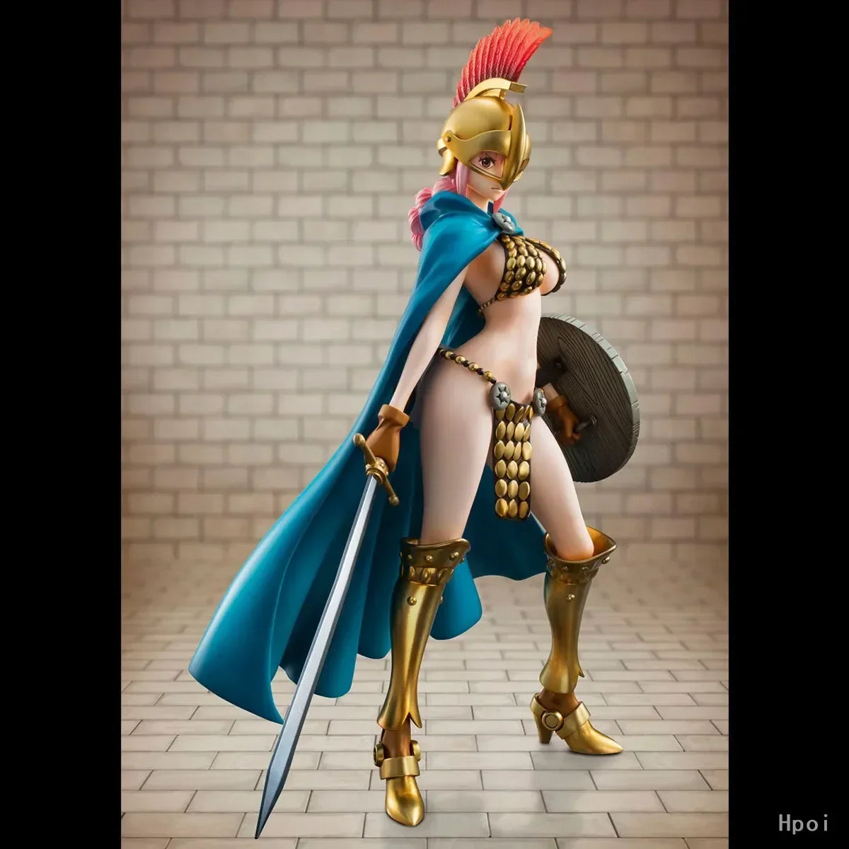 In Stock Original MegaHouse POP  "Sailing Again" Gladiator Rebecca Limited Replica Anime Finished Collection Gift in Stock