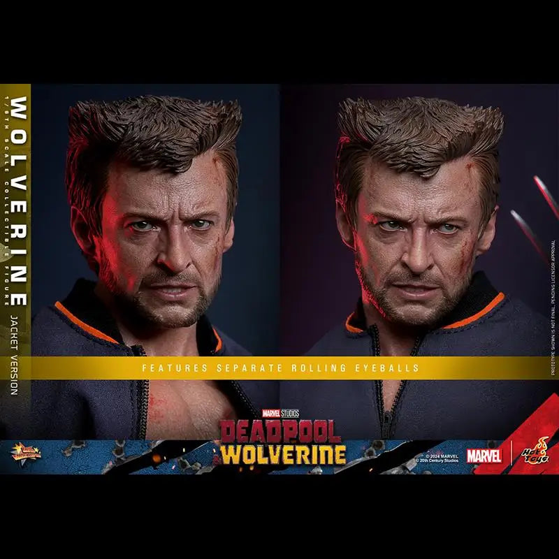 Hot Toys TVA Uniform Edition Wolverine MMS756 Collectible Figure 1/6th Scale Deadpool & Wolverine Action Figures Toy Gifts