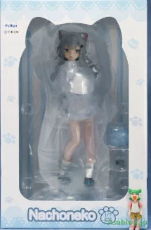 '-In Stock Original F:NEX Nacho Cat 22cm Anime Decorative Cute Figure 1/7 Statue Model Collection