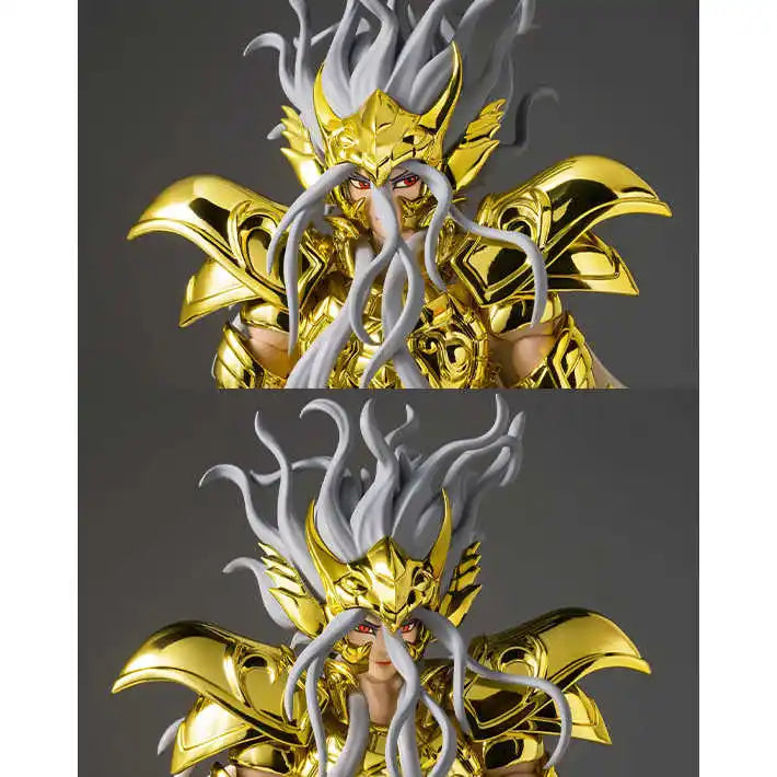 In stock Bandai Original Saint Seiya  EX Gold: Ophiuchus Odyssey Movable Human Figure Toy Anime Figure Model Collection Toy Gift