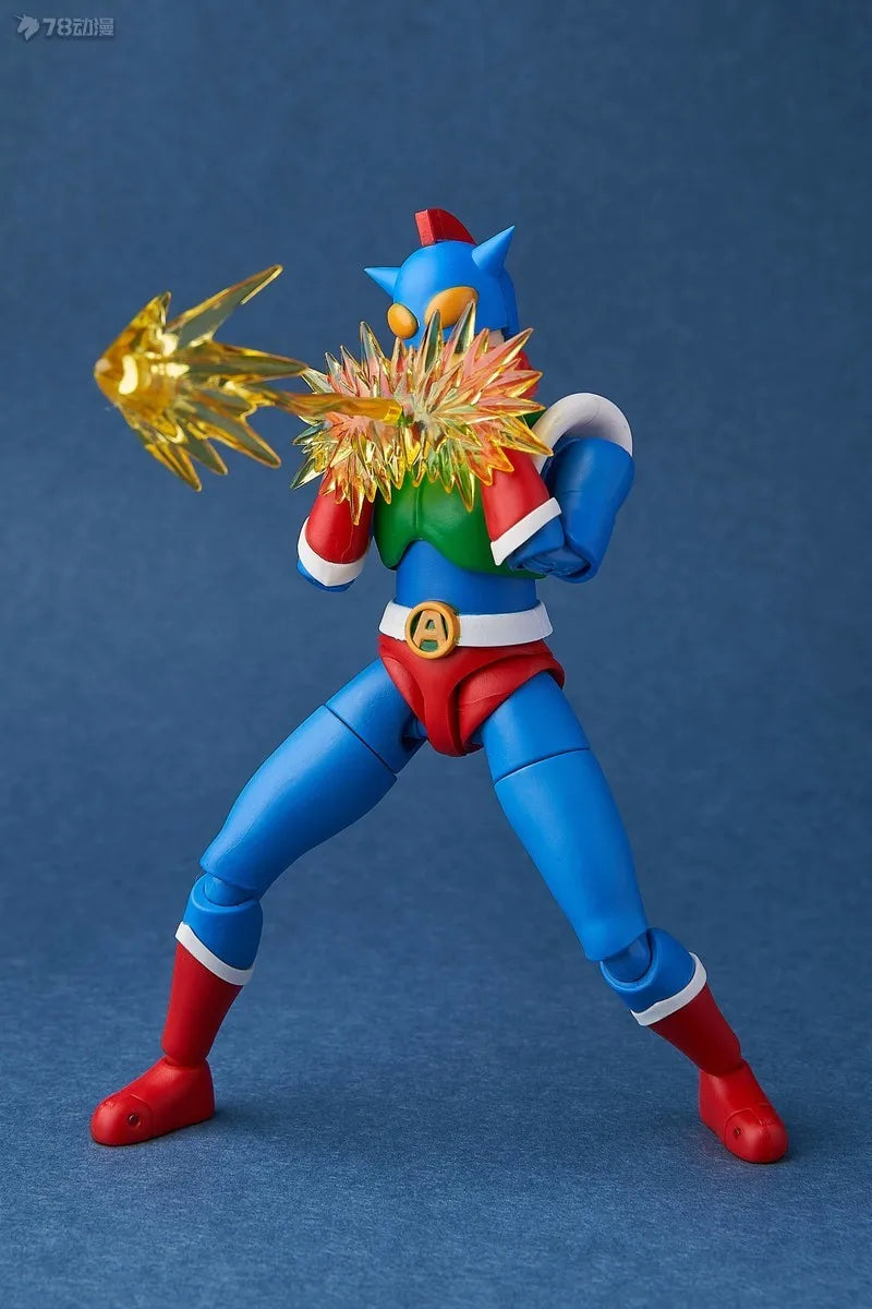 GT Saint Model Original Crayon Shin Chan Mobile Finished Product Series Dynamic Superman Anime Action Figure Model Toys