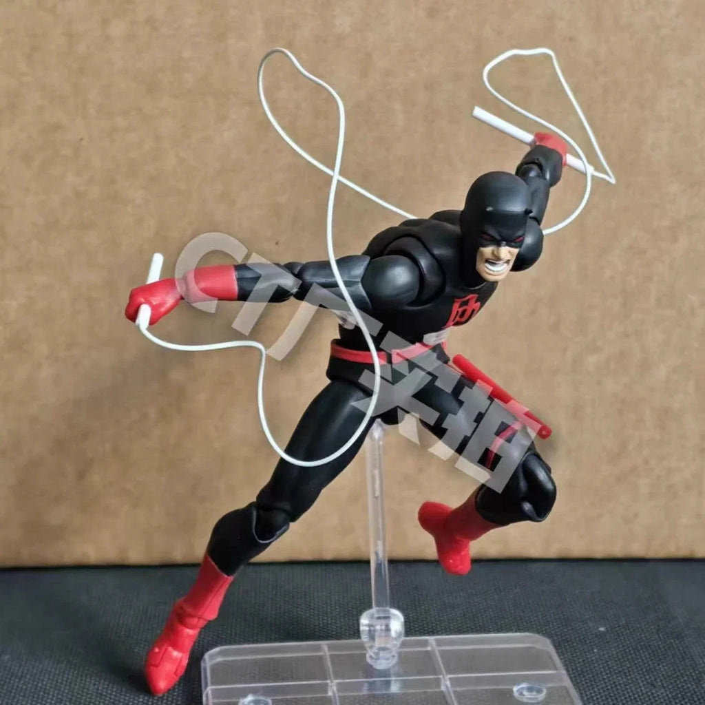 HOT 2025 Ct Toys Daredevil Black Red Mafex 223 Figure Comic Version SHF Anime Action Figure Figurine Statue Model Gifts Kids Toy