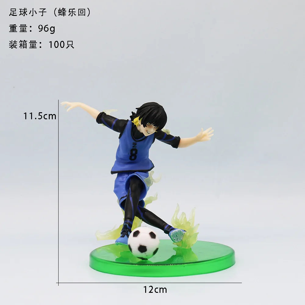 15.5CM Anime BLUE LOCK Mikage Reo Figure Forward Weapon Series Toy Doll Action Figure Nagi Seishi Bachira Meguru Figure Model