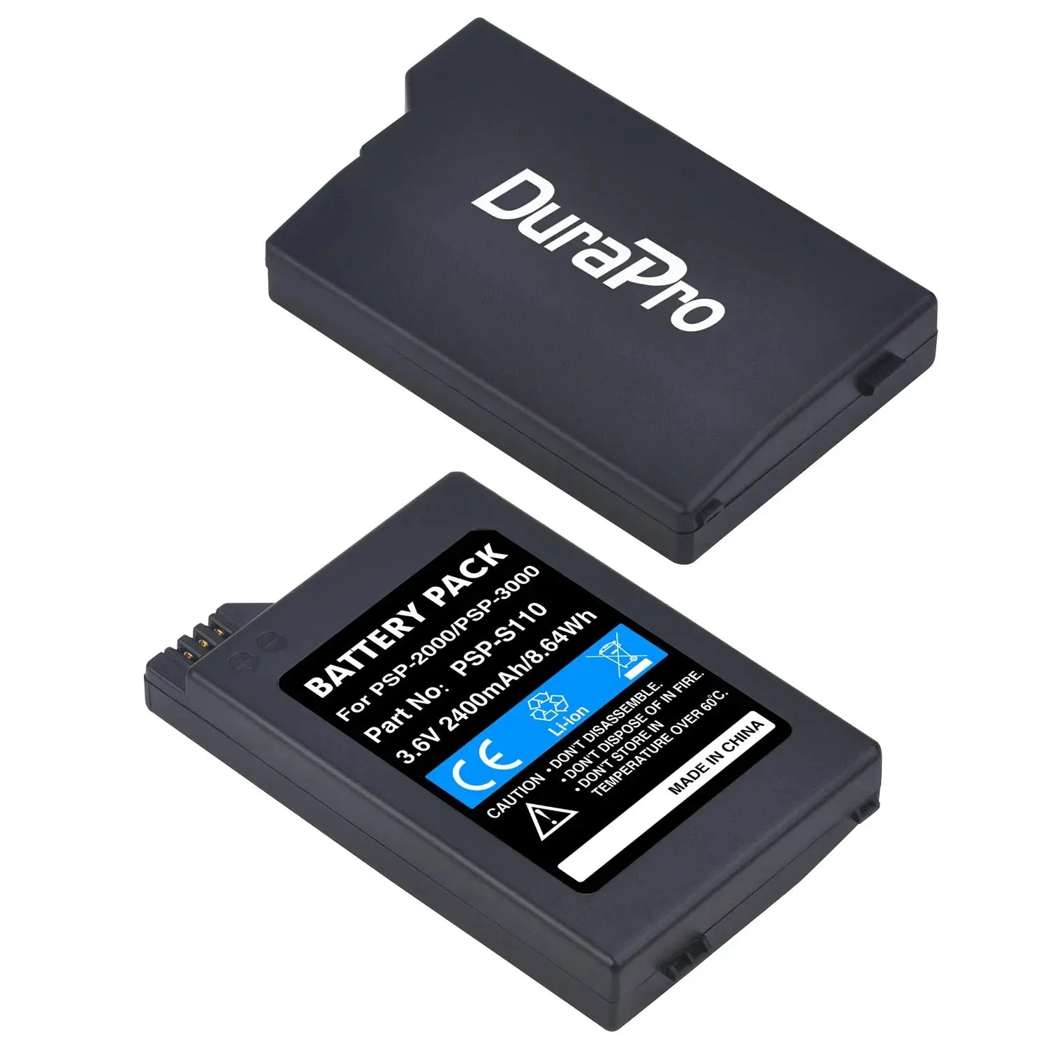 PSP-S110 Battery for Sony PSP Psp3000 Psp2000 2000 3000 3001 3004 Game Console Rechargeable Replacement Batteries & Charger
