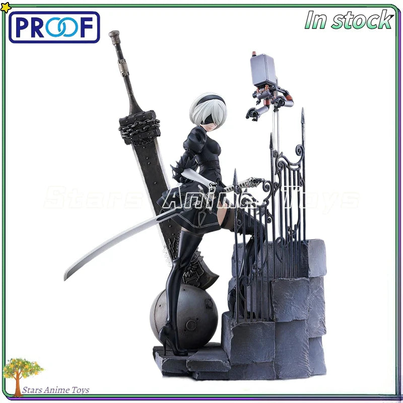 Original PROOF NieR:Automata Ver1.1a 2B Explore 1/7 Anime Figur Spielzeug