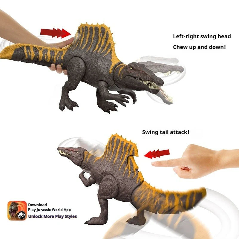 Jurassic World Dinosaurs Toys Spinosaurus Dinosaur Model Movie Animal Figurines Children Kids Toys Collectible Birthday Gift