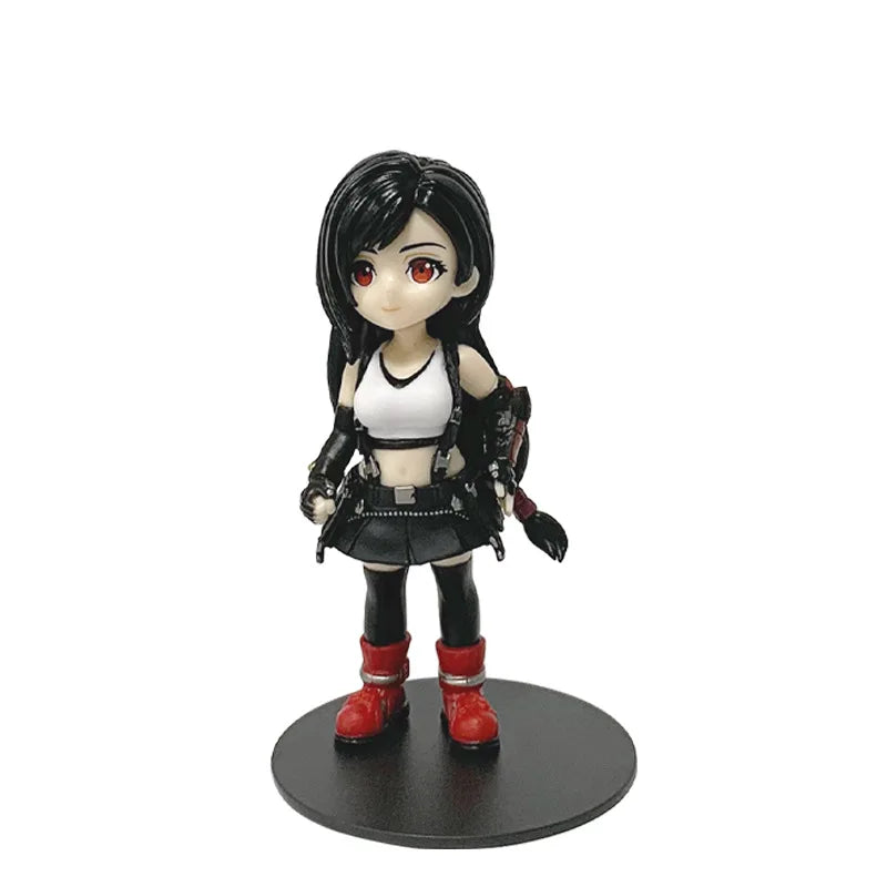 Final Fantasy 7 Rebirth Q Edition Tifazak Scroud Alice Handmade Model Ornament Scenery Surrounding