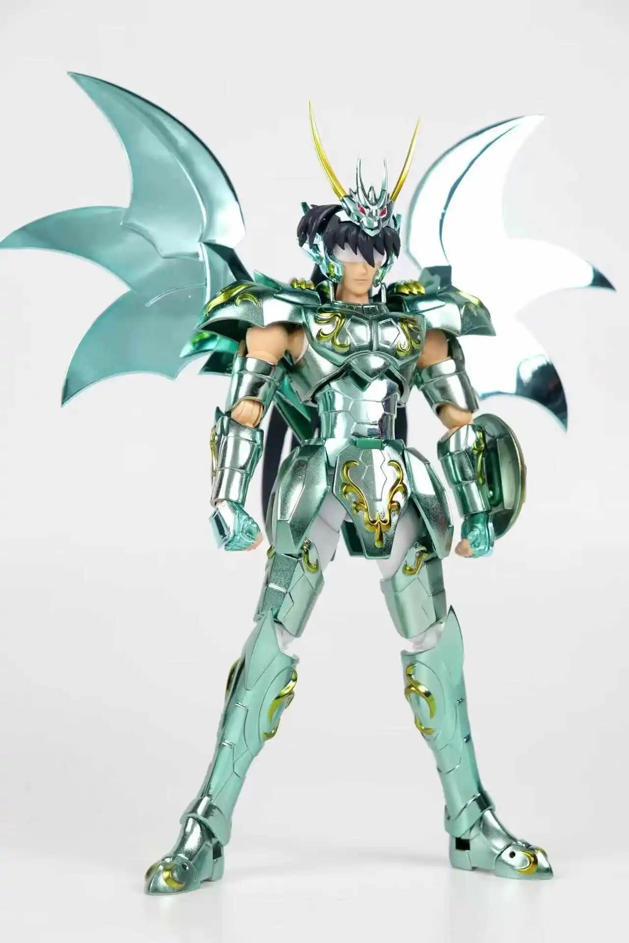 Great Toys/GT Saint Seiya Myth Cloth EX Dragon Shiryu God V4 2nd Version Bronze Knights of The Zodiac Anime Figure Model Toy