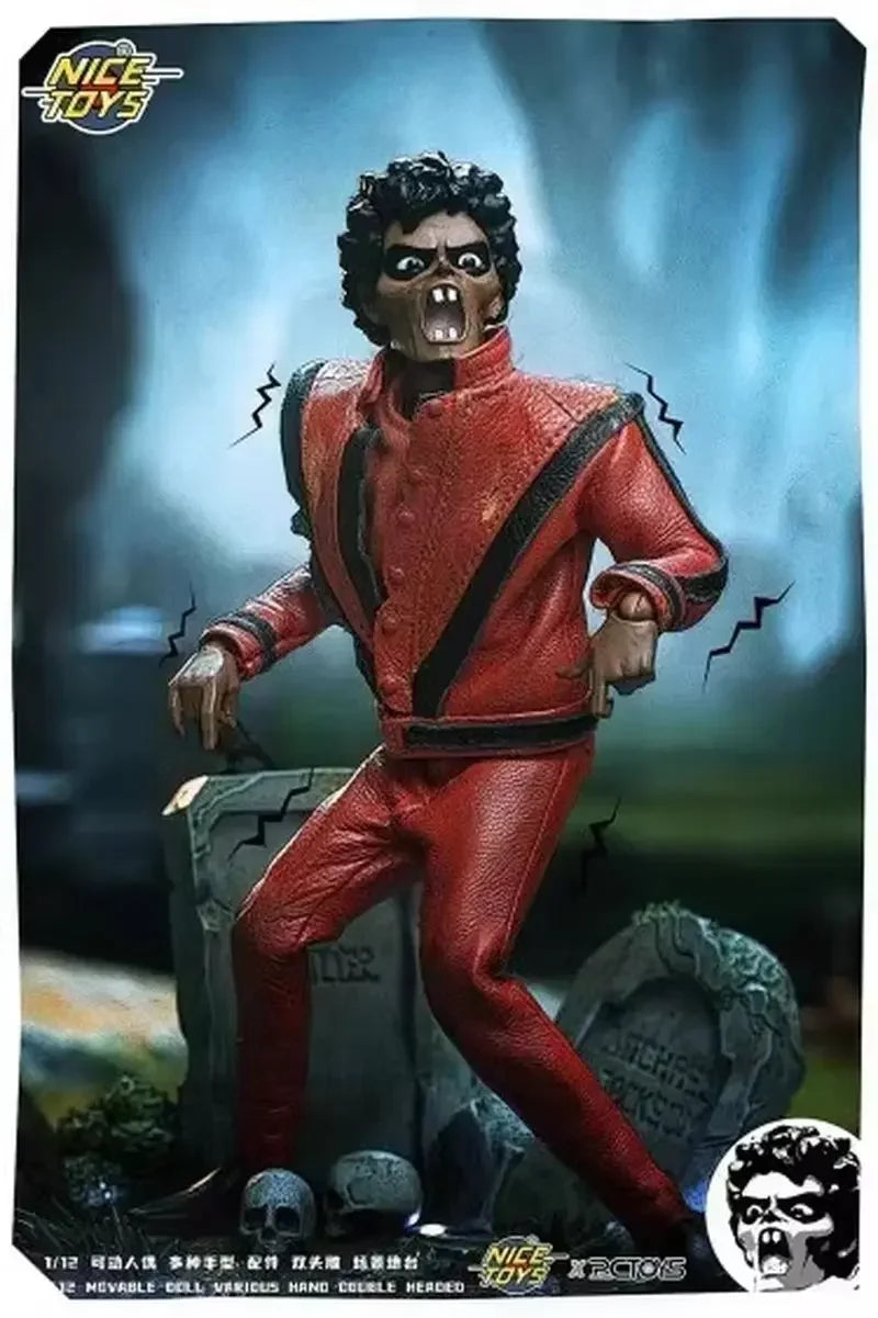 In Stock NICETOEYS X PCTOYS 1/12 Jackson Family Trembling Michael NT2201 Action Figure Model Toys Gifts