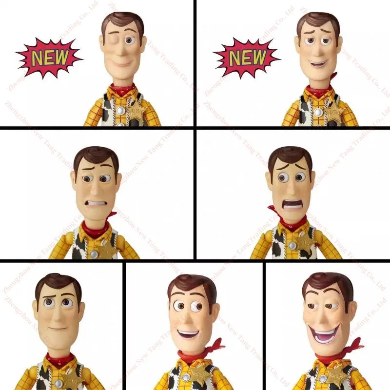 Original KAIYODO Revoltech TOY STORY Woody Ver.2.0 In Stock Anime Action Collection Figures Model Toys