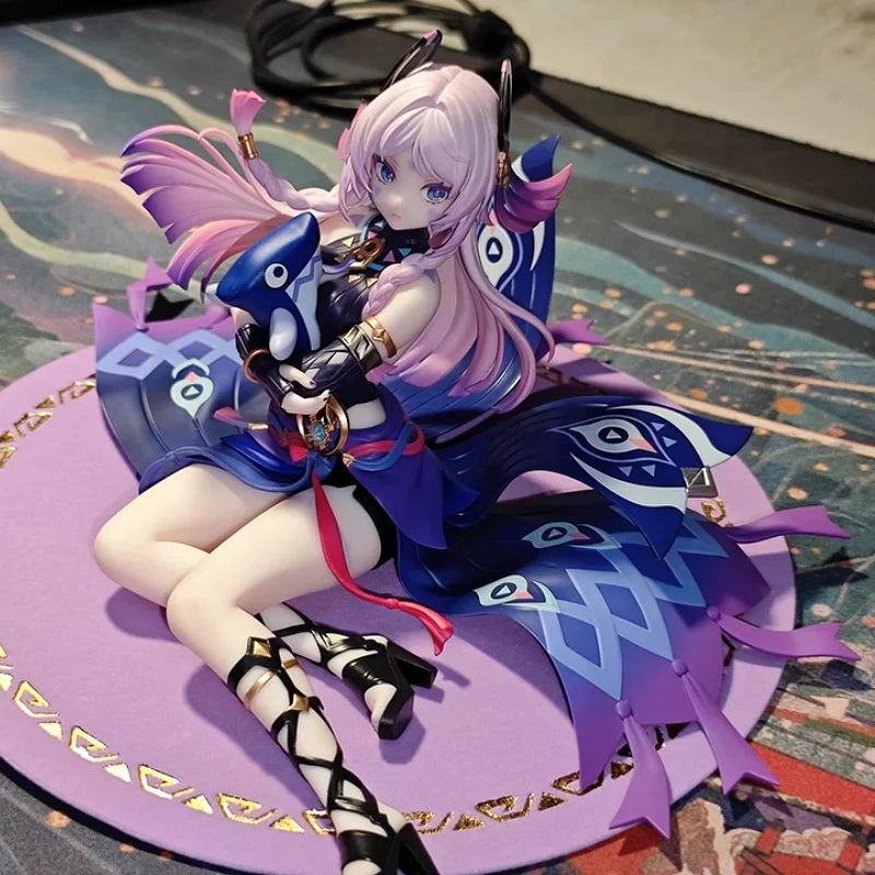 [in Stock] Genshin Impact Anime Toy Citlali Obsidian Granny Figurine Model Collection Decoration Ornament Gift