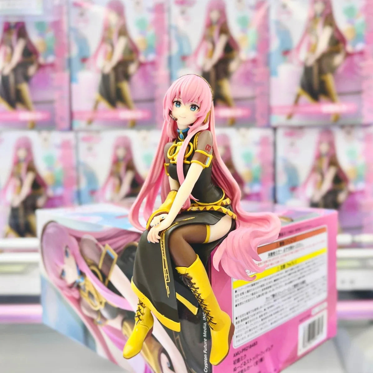 100% Original in Stock FuRyu Noodle Stopper Figure Piapro Characters Megurine Luka Collection Series Model Toys Anime Figure