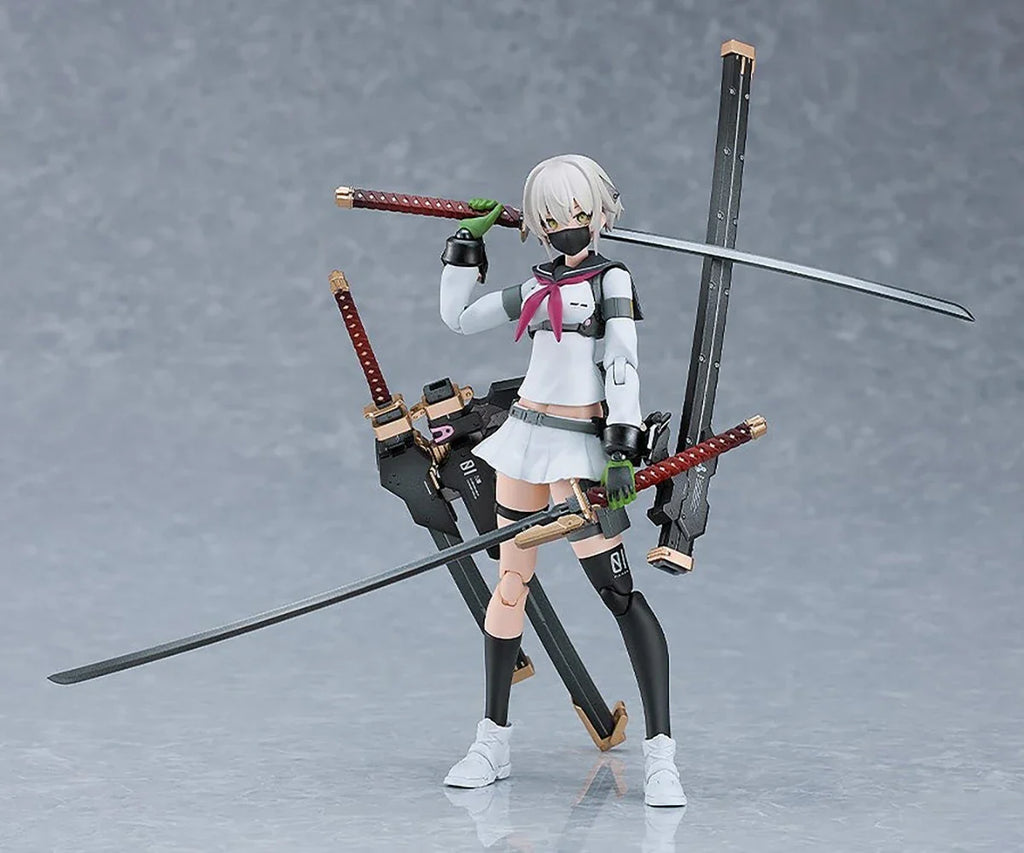 100% Original in Stock Max Factory Plamax Heavily Armed High School Girls Ichi Early Ver. Action Figure Collection Series