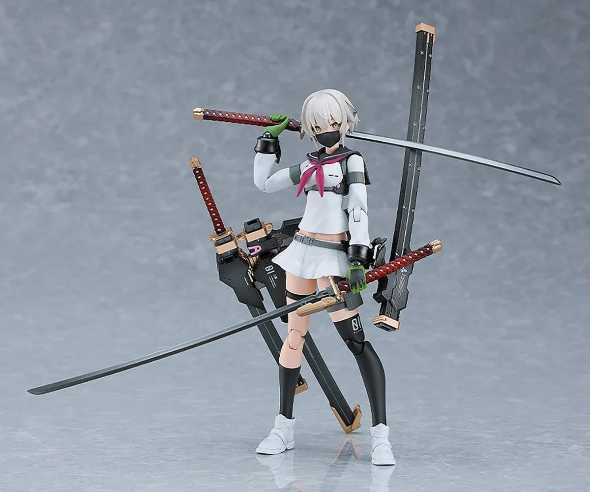 100% Original in Stock Max Factory Plamax Heavily Armed High School Girls Ichi Early Ver. Action Figure Collection Series