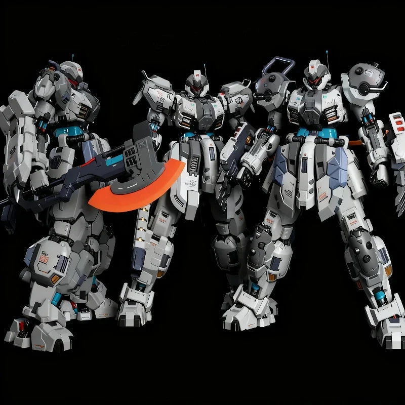 MOSHOW 1/100 Fox Hound II 20cm Butcher Type 2 Action Figures Military-Style Robot Model Toy With Display Base Desk Deco Boy Gift