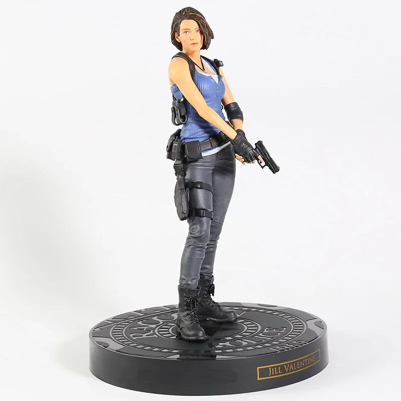 Biohazard RE Leon S. Kennedy / Jill Valentine Figure Figuine Model Statue Decoration PVC Toy