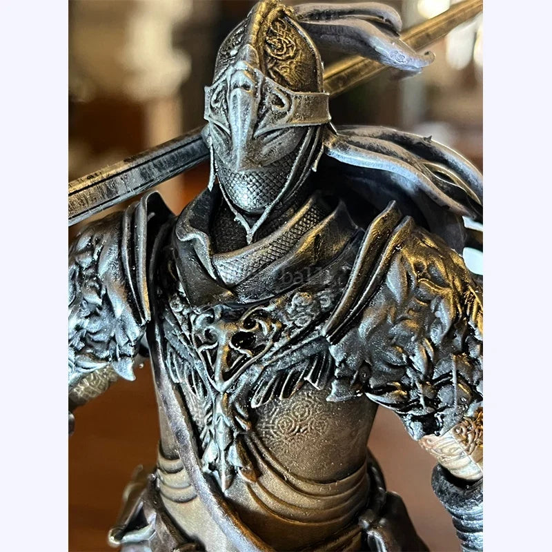 Elden Ring Anime Figure 20cm The Tarnishedt Figure Vagabond Knight Figurine Model Statue Doll Collection Decoration Toy Kid Gift