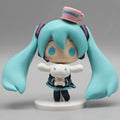Hatsune Miku Anime Figurine Holding Cinnamoroll Bean Eyed Kawaii Tabletop Decorations Action Figures Doll Model Children  Gift