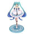 Anime Hatsune Miku 19cm Cinderella Fairy Tale Wonderland Figure, a gift for girls, an anime model ornament.