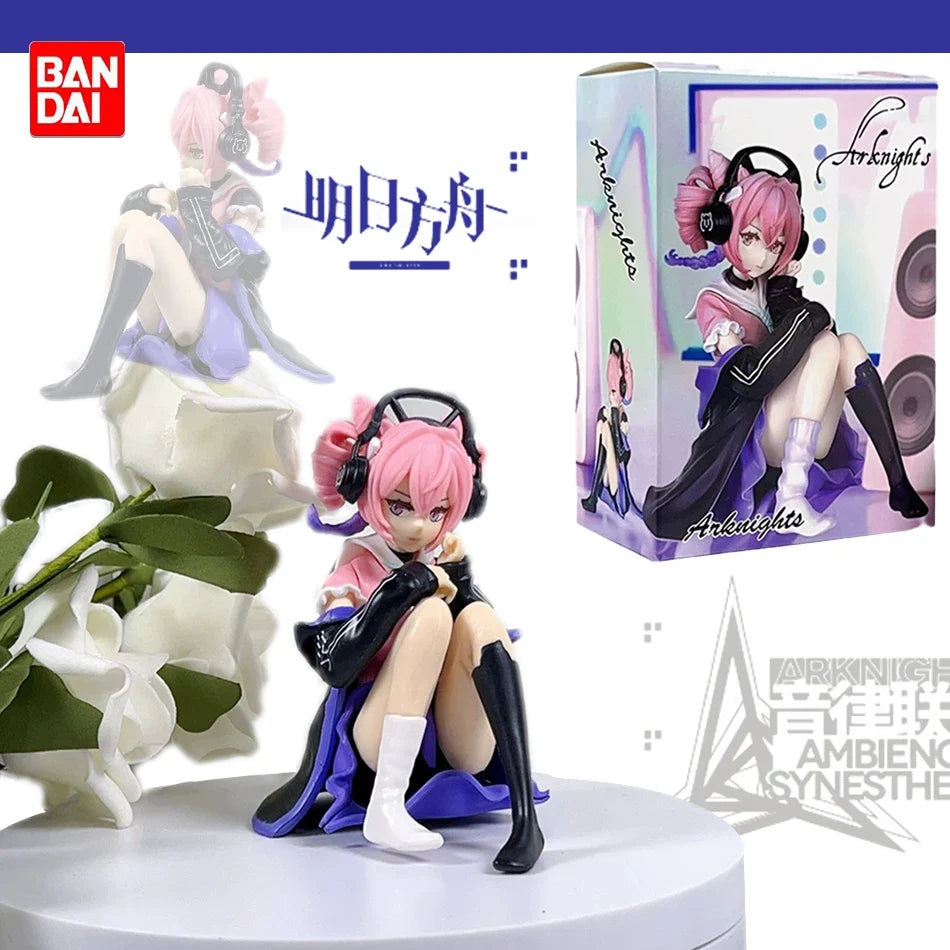 Arknights Anime Figures Pretty Girl Noodle Stopper PVC Model Kawaii Dolls High Quality Collection Desk Decoration Toys Boys Gift