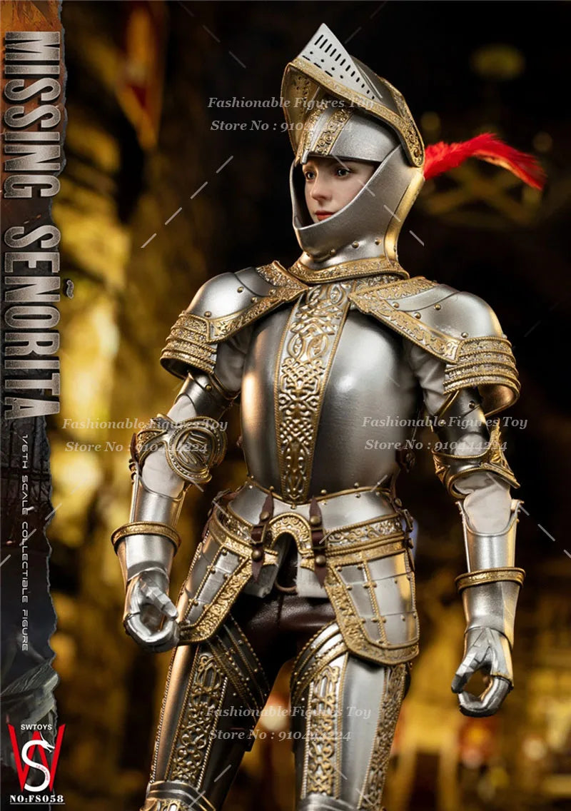 SWTOYS FS057 FS058 1/6 Women Soldier Charming Ashley Classic Anime Game Dolls 12Inch Movable Eyes Full Set Action Figure Model