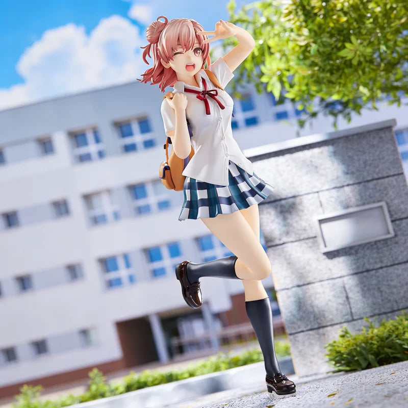 GW Anime My Teen Romantic Comedy Snafu Yuigahama Yui Figures Kawaii Model Statue Collection Toy Gift ﻿