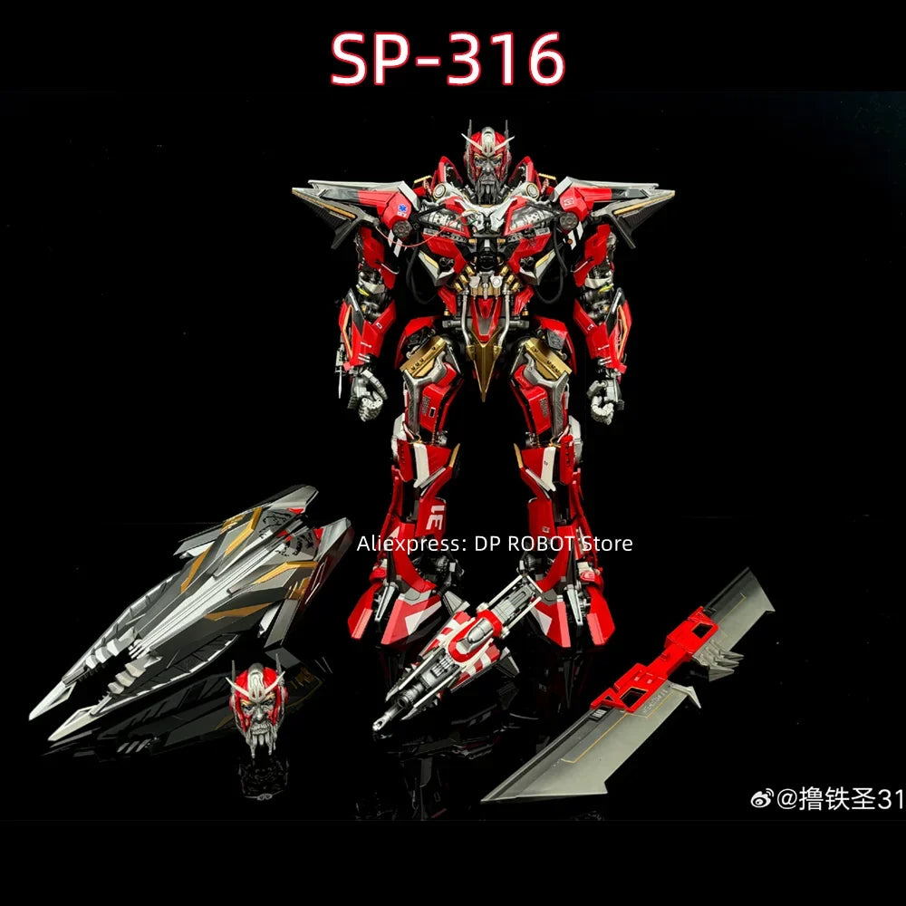 IN STOCK Transformation Lu Tiesheng SP-316 SP316 DLX Sentinel Prime Action Figure