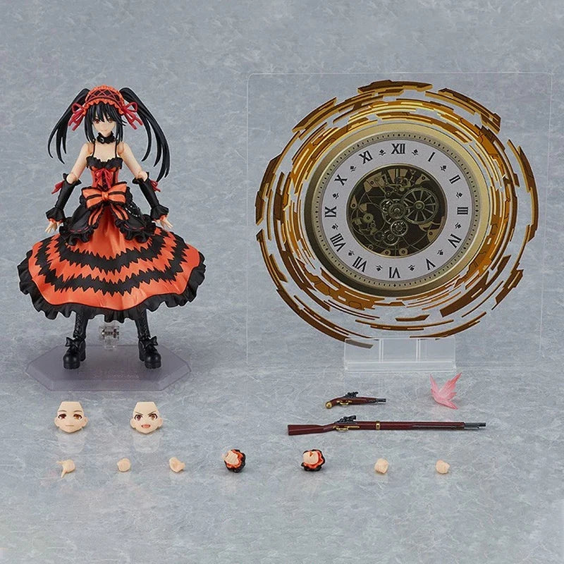 24cm KDcolle Date A Live Kurumi Tokisaki Anime Girl Figure Date A Bullet Yatogami Tohka Action Figure Adult Sexy Model Doll Toys