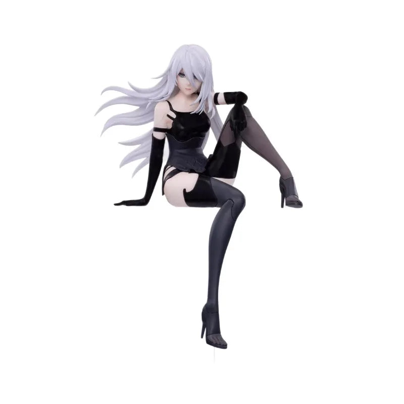 Original Sega NieR:Automata Ver1.1a Chokonose Premium Figure A2 YoRHa Type A No.2 Anime Figure Action Model Collectible Toys Gif
