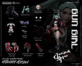 Auf Lager Gun Girl Jessica Rebecca 1/12 Deluxe Edition Actionfigur Modell