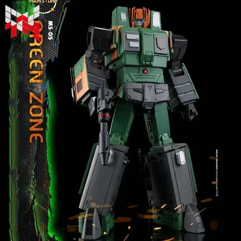 Trainbots Transformation Moon Studio Raiden Train Combination MS06 MS05 MS04 Moon Shine Action Figures Toy Hobby Gift Collection